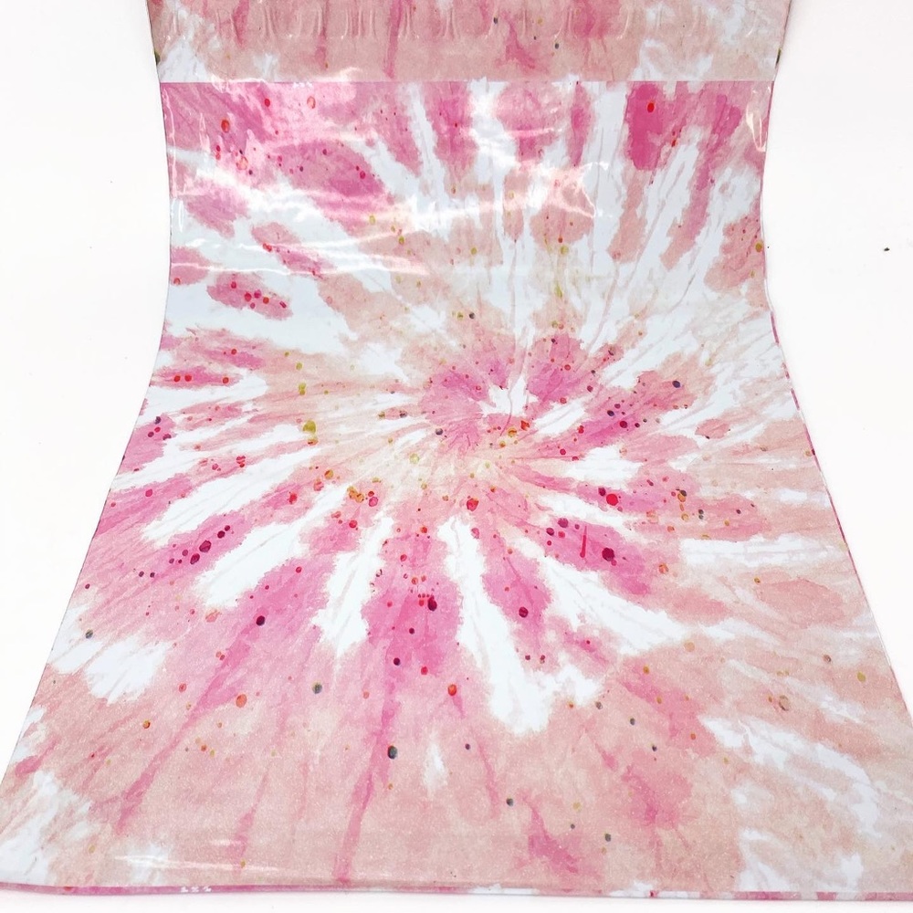 100 Pack Blush Pink Tie Dye 12x15 Poly Mailers